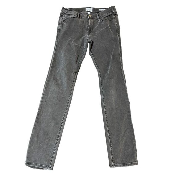 FRAME Denim L’Homme Skinny "Fade to Grey" Color Size 32 Men’s Unisex Jeans - Picture 9 of 17